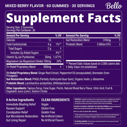 GLP-1 Daily Gut Health Gummies